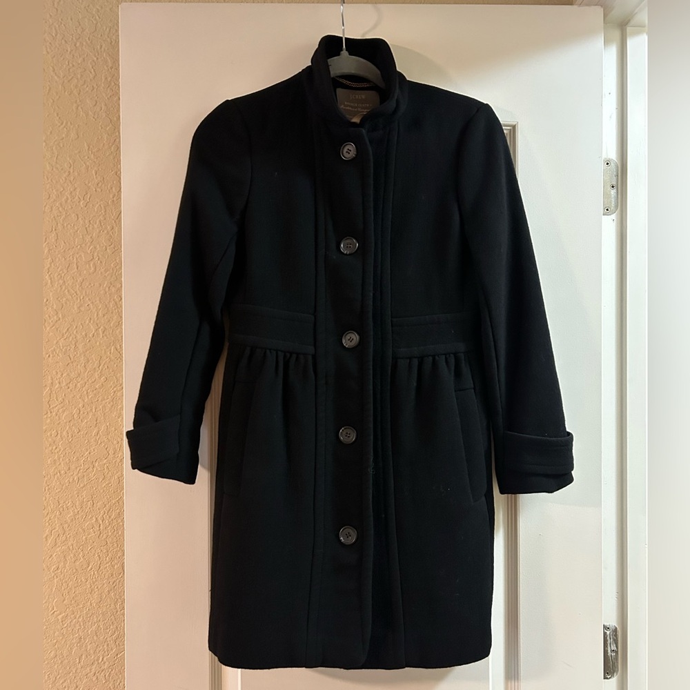 J Crew Black Lady’s Coat